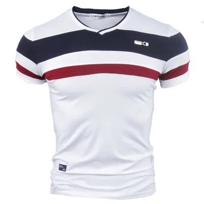 Men T shirt 01 Летняя Новинка Yyfs футболки для мужчин С короткими рукавами натуральный хлопок Футболки с v-образным вырезом хлопковая Футболка высокого качества M-4XL Camisa - Цвет: Men T shirt 01