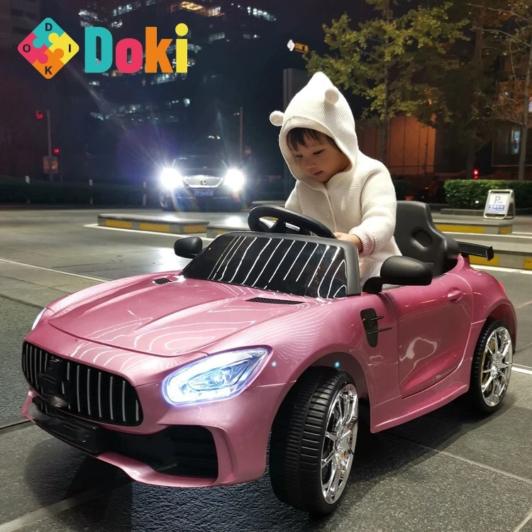 

Doki Children's Electric Car With Four-wheeled Remote Control Car Baby Swing Toy Car 1-6 Years Old Ride On Car Electric For Kid