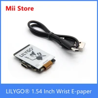 lilygo%c2%ae ttgo 1 54 inch wrist e paper esp32 4mb flash support wifibluetooth for arduino vibrating development board