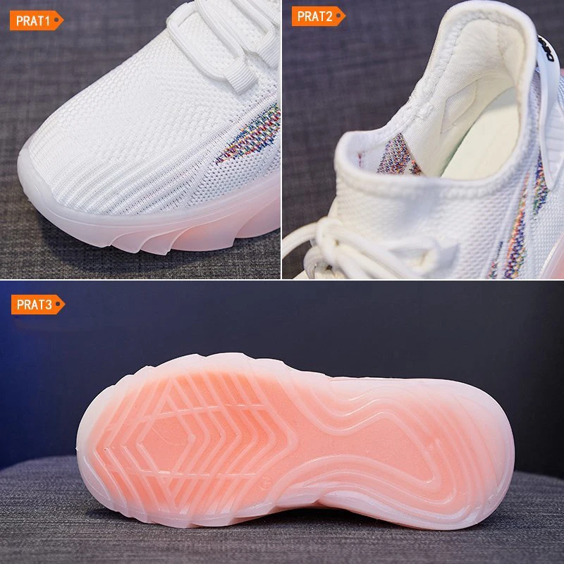 

18238 Summer New Breathable Mesh Woman Sneakers Fashion Outdoor Walking Casual Shoes Hot Selling Outdoor Running Shoes 35-40