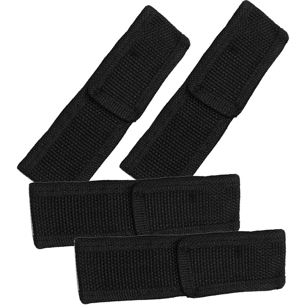 

4pcs Mini Nylon Holster Holder with Belt Pouch Case Bag Torches Cover Case for LED Flashlight Torch High Quality