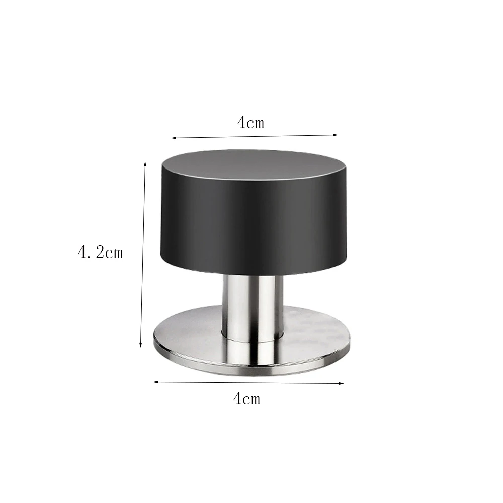 Стопор для защиты от столкновений черная резиновая всасывающая дверь из