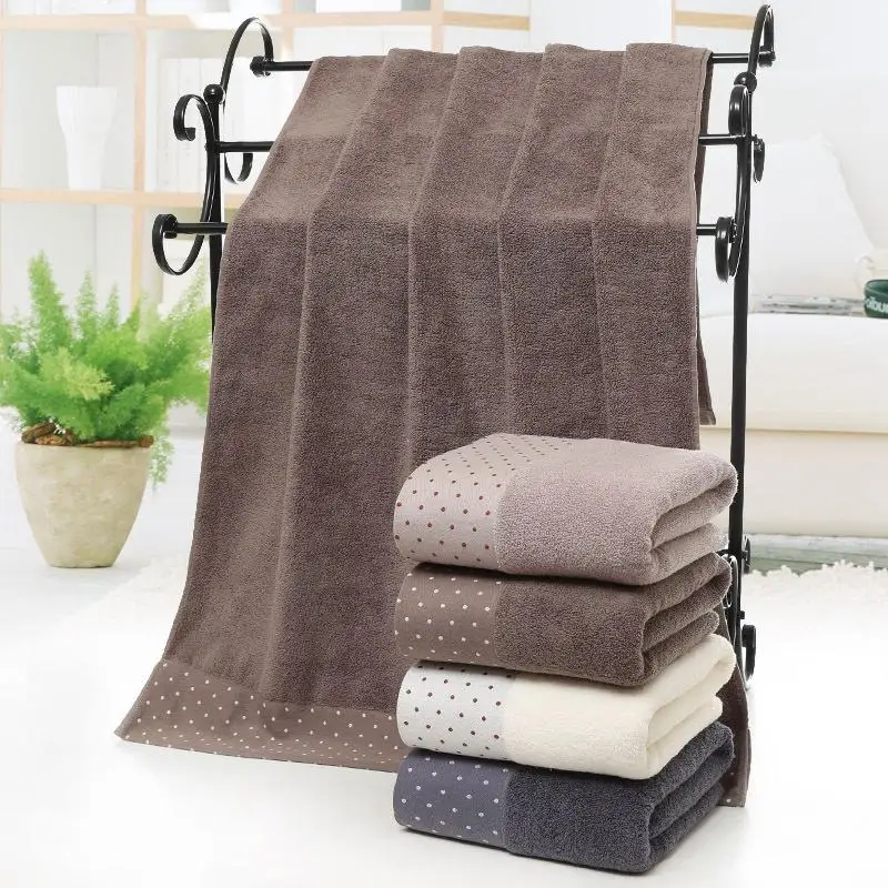 50 больших хлопковых банных полотенец душевое полотенце толстое из микрофибры