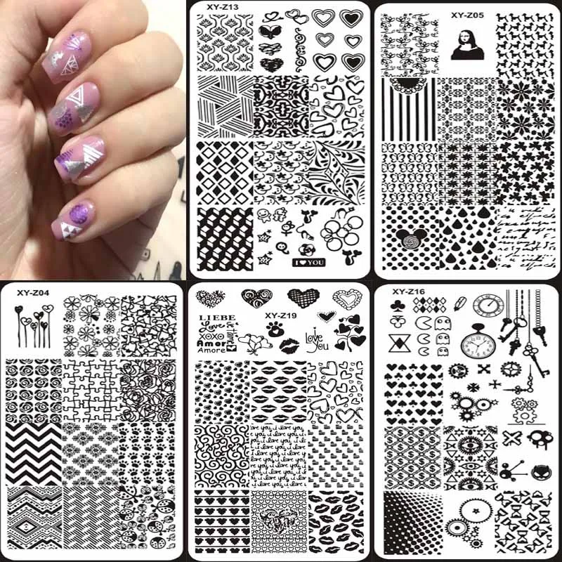 1 шт. модная искусственная Штамповка из нержавеющей стали штамповка мульти