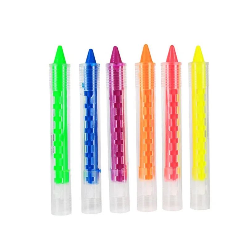 Детские карандаши для ванной 6 шт./компл. цветные Мытые креативные ed граффити