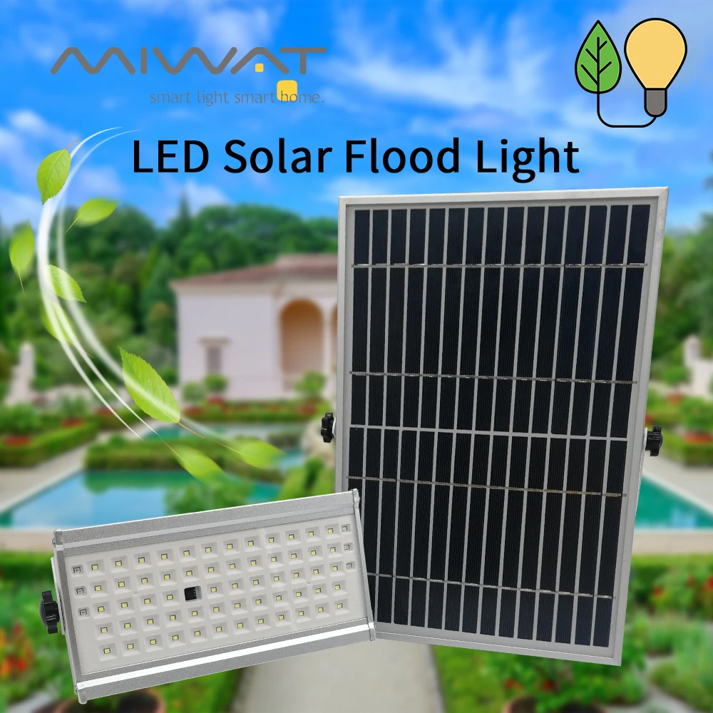 Светодиодные прожекторы на солнечной батарее уличные фонари для сада газона