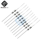 10 шт.лот 3,6*10 мм Предохранитель быстрое сломание со штифтом быстродействующая стеклянная трубка 0.5A 1A 1.5A 2A 3A 3.15A 5A 4A 6.3A 8A 10A AMP 250V Diy Инструменты