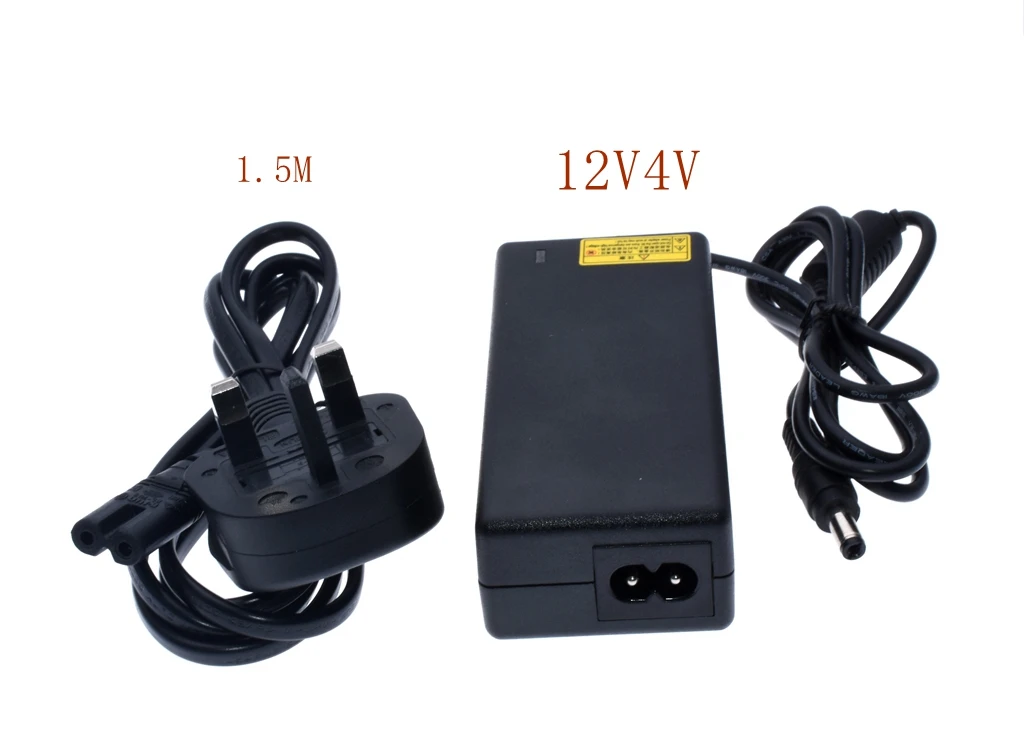 1 шт. 12V4A Новый AC 100 в-240 в 50 Вт конвертер адаптер питания DC12V 4A 2 мм-2 5 мм DC штекер