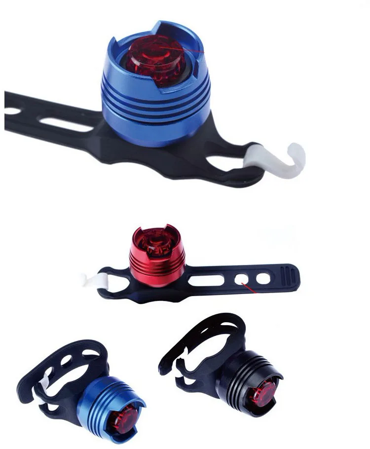 Задний фонарь для велосипеда светодиодный предупреждающий водонепроницаемый