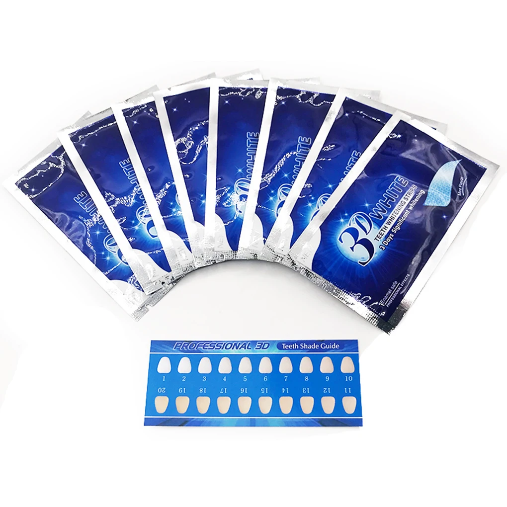 BGVfive7Pairs/14 шт. полоски для отбеливания зубов эластичная наклейка гигиена полости