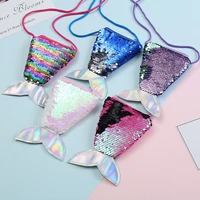 women sequins coin purse girls crossbody bags sling money change card holder wallet purse bag pouch for kids gifts