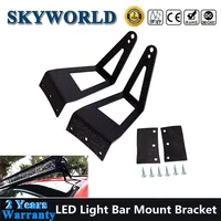for 99 15 ford f250350 driving offroad led lightbar windshield upper roof mount brackets for 52inch led bar mounting bracket