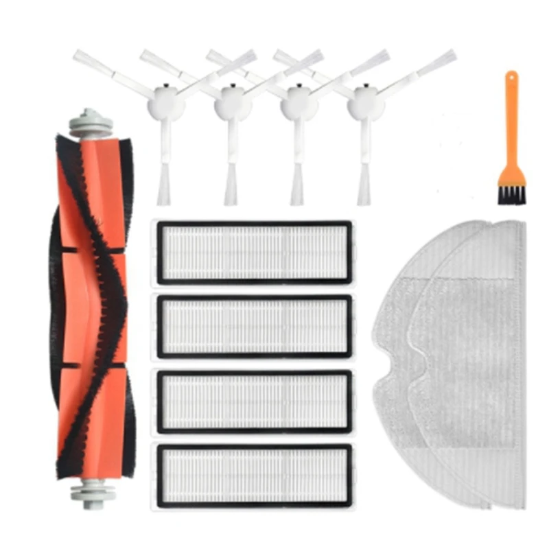 

for Xiaomi Mijia 1C/STYTJ01ZHM Robot Vacuum Cleaner HEPA Filter Disposable Mop Cloth Side Brush Main Brush Parts