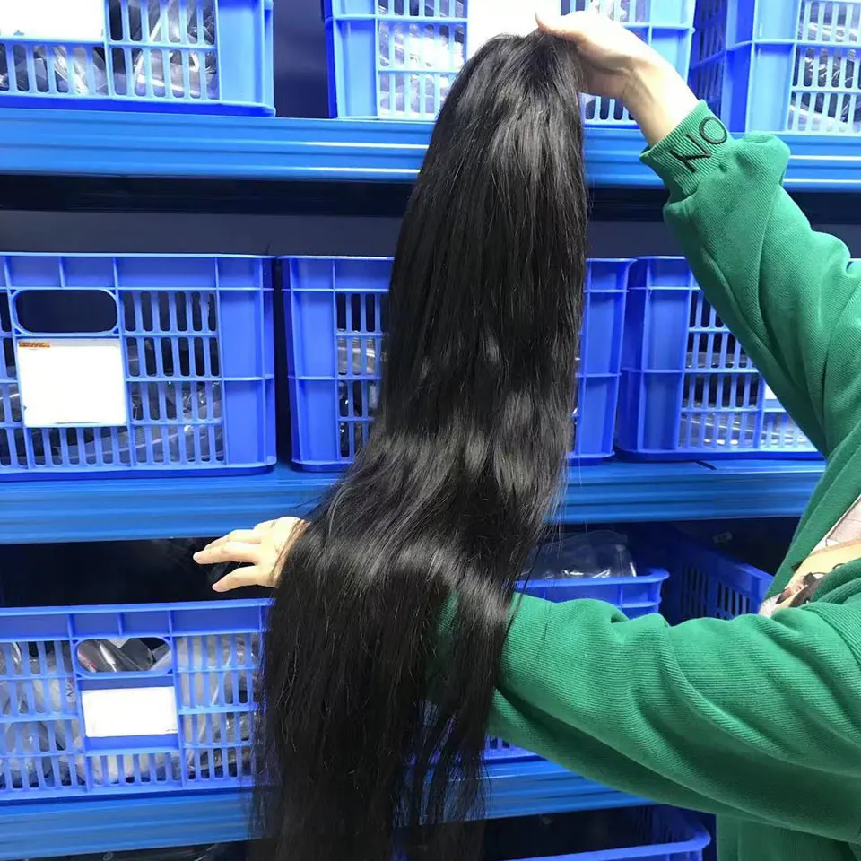 

Cheap Brazilian Human Remy Hair Prepluck Hairline Natural Black 4X4 Lace Closure Wigs