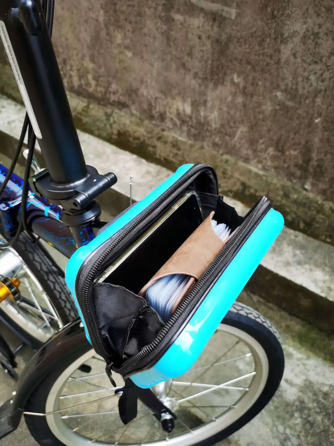 Для велосипеда Brompton сумка Аксессуары для передняя мини ящик хранения с разъемом |