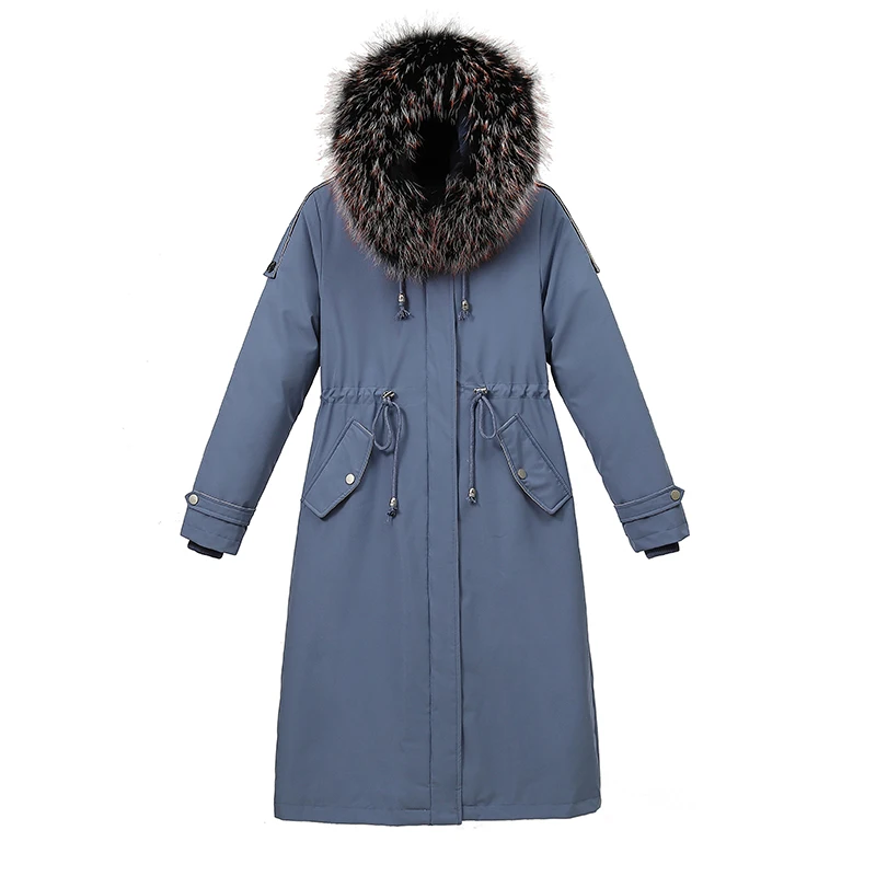 Женский пуховик с подкладкой Young Gee утепленная куртка из искусственного меха со