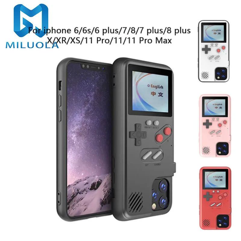 Чехол игровой Caseboy Teris для телефона iphone 11 Pro Max Полноцветный 3D видео чехол Gameboy iPhone Xs