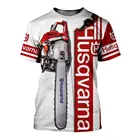 Новинка, Мужская футболка Makita с 3d принтом, комбинезон для ремонта, забавная Повседневная футболка унисекс с круглым вырезом и коротким рукавом, оверсайз