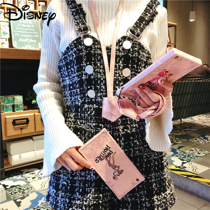 

Disney Pink Naughty Leopard Creative Band Lags Mobile Phone Shell for iPhone6S / 6SPLUS / 7 / 7P / 8P / XS / XR / XSMAX