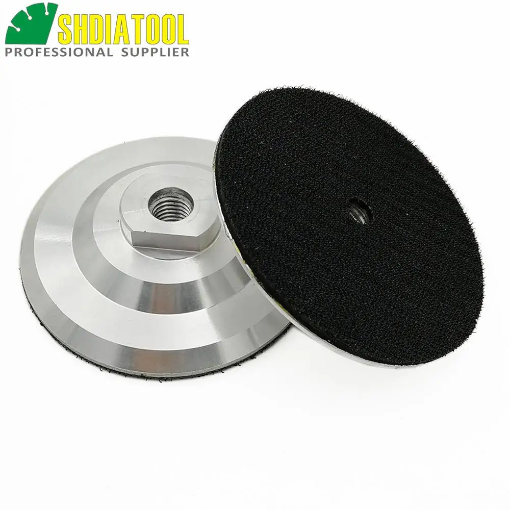 Задние подложки SHDIATOOL держатель для алмазных полировальных колодок с резьбой M14