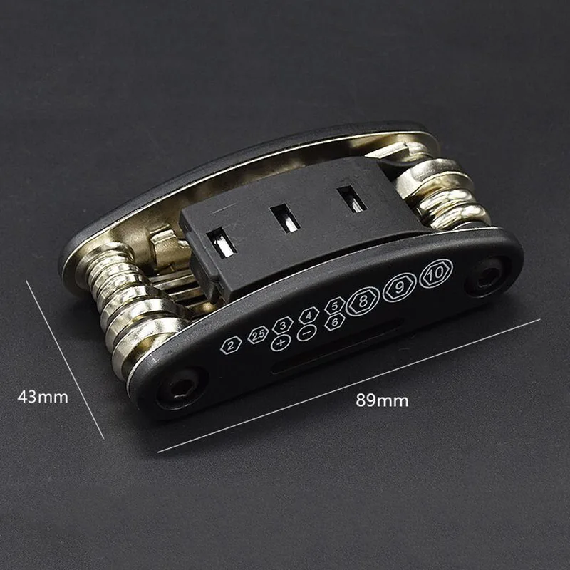 16 в 1 многофункциональные инструменты для ремонта велосипеда набор с