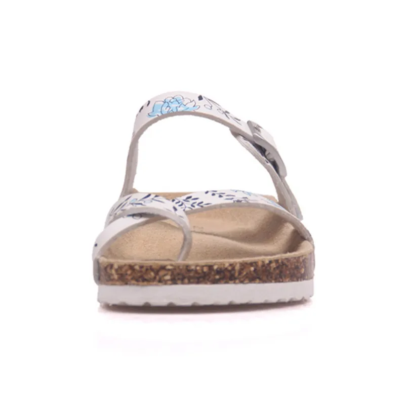 COSMAGIC 2021 Новые летние пляжные пробковые шлепанцы въетнамки женской обуви Цвет