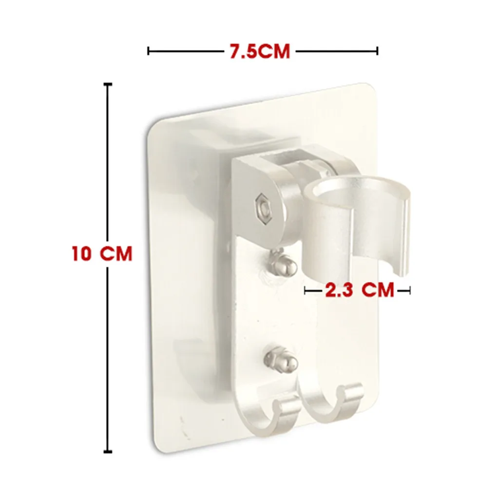 

Shower Bracket Holder Adjustable Shower Head Handset Holder CHROME Bathroom Wall Mount Adjustable Bracket w108