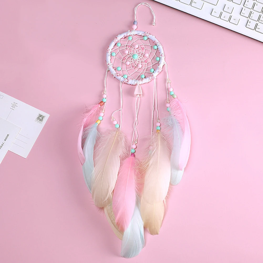 Художественная подвеска в сетку свадебное украшение из перьев виде кистей для