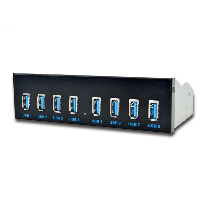 19 Pin до 8 портов USB 3 0 концентратор 5 25 дюймов CD-Rom диск Bay CD Rom Передняя панель для