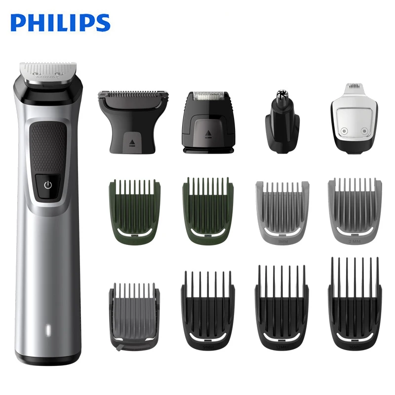 Philips Mg7720 машинка для стрижки волос электробритва с перезаряжаемой литий-ионной батареей бритва 120 мин беспроводное использование/1 ч Зарядка для мужчин