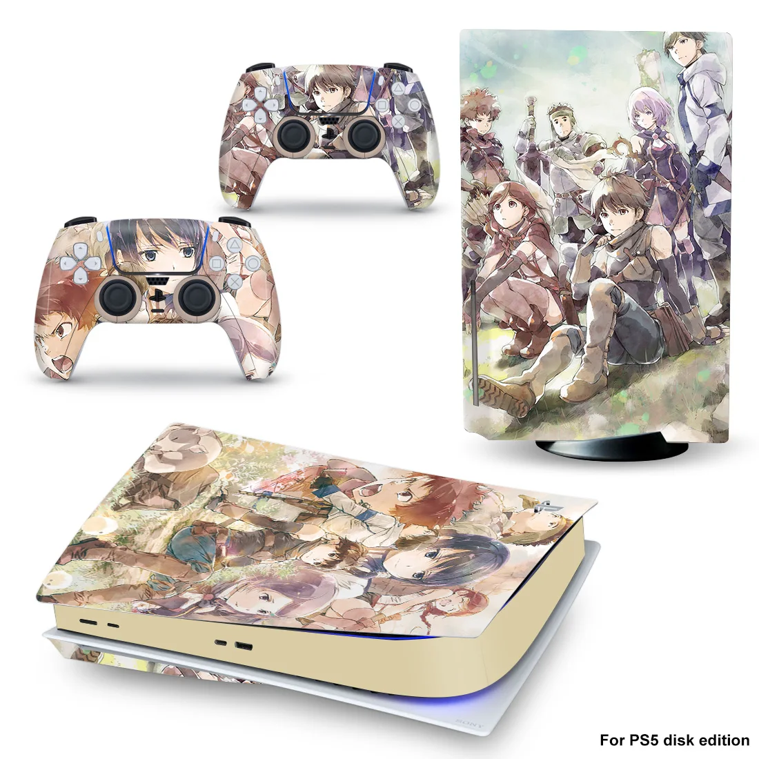 

Man Style PS5 Disc Edition Skin Sticker for Playstation 5 Console & 2 Controllers Decal Vinyl Protective Skins Style 1