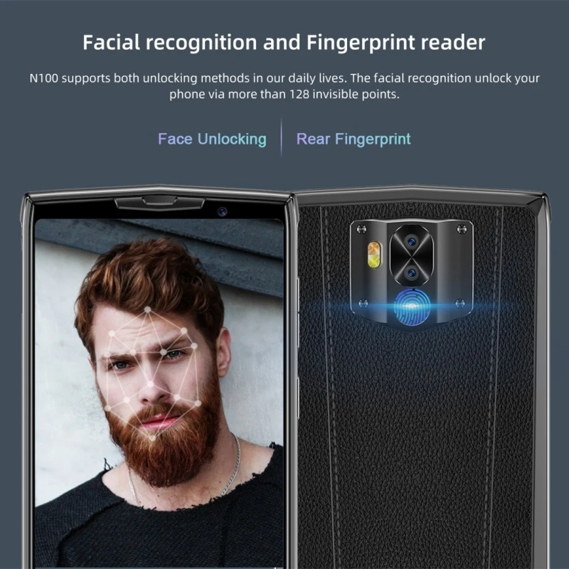 Мобильный телефон DOOGEE N100 аккумулятор 10000 мАч сканер отпечатков пальцев FHD +