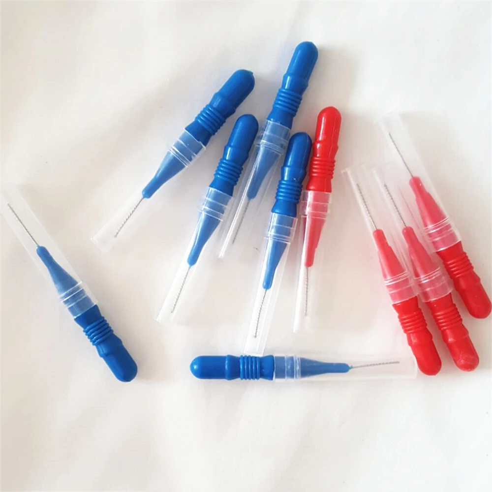 

50Pcs Adout Brushes Health Care Tooth Push-Pull Removes Food And Plaque Toothpick Stick Better Teeth Oral Hygiene Tool
