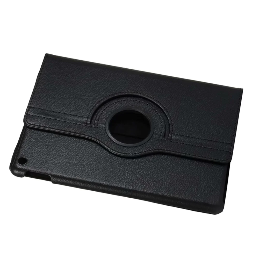 

1PC Tablet Protective Case 360 Degree Swivel Tablet Leather Cover Lichee Pattern Tablet Cover PU Tablet Shell Stylish Tablet Pro