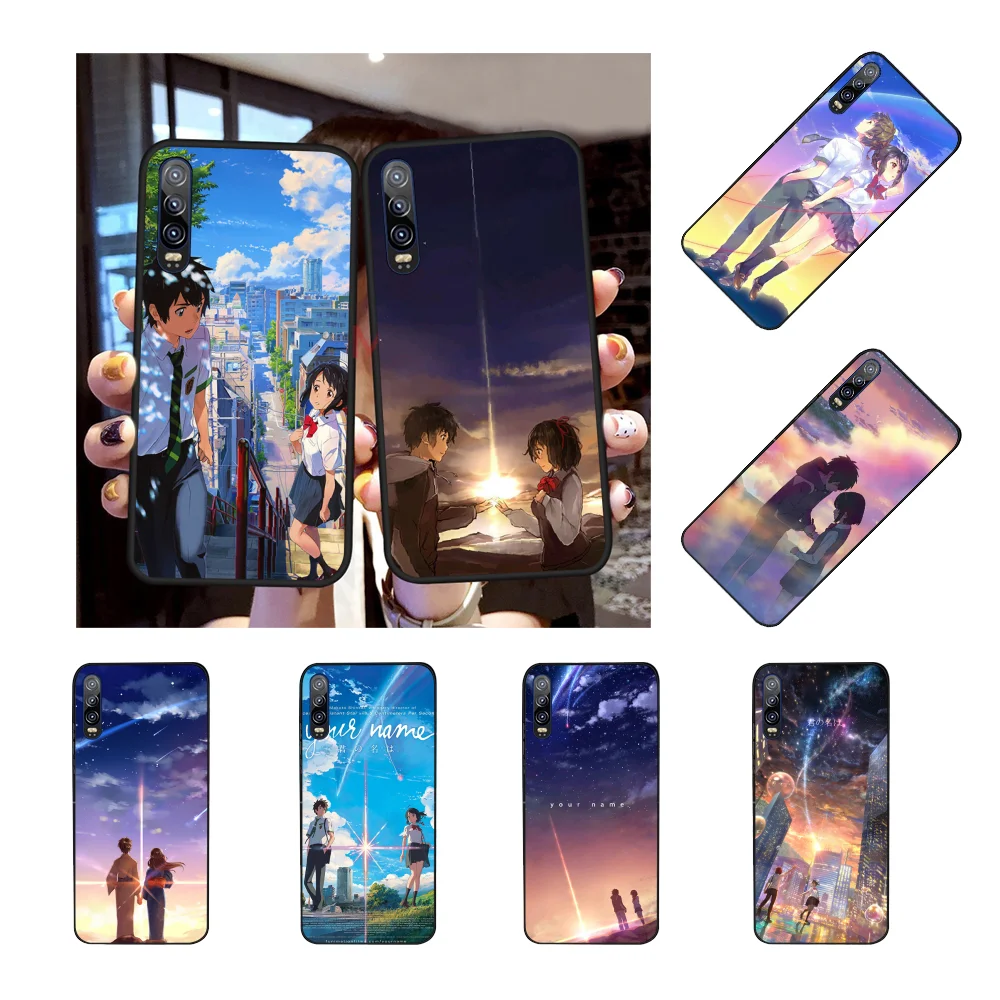 Японская анимационная пленка с вашим именем чехол для телефона Huawei P9 10 lite P20 pro P30