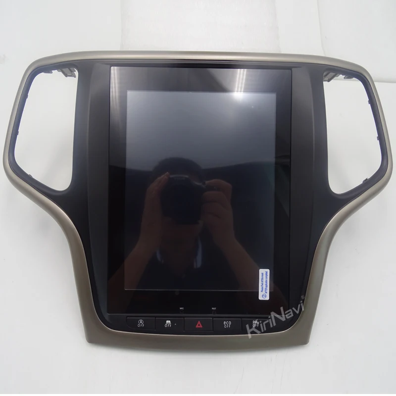 KiriNavi вертикальный экран Tesla style 10," 1 Din Android 8,1 автомобильный DVD Авто gps навигатор Автомагнитола для Jeep Grand Cherokee