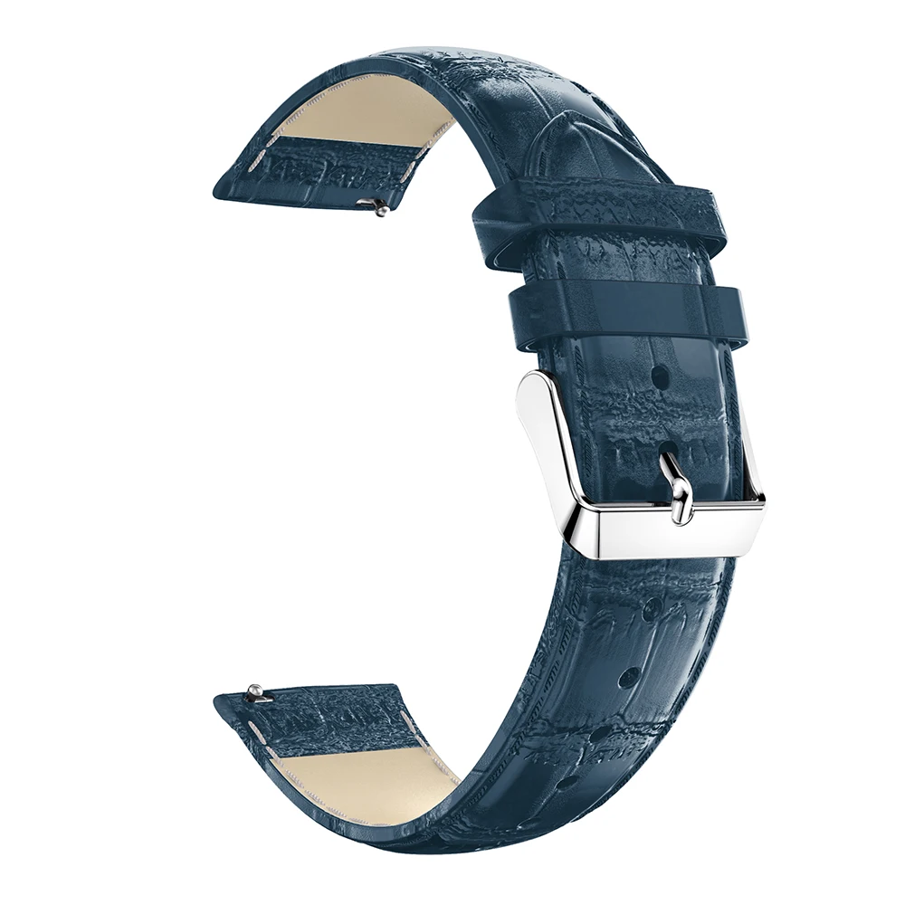Ремешок из натуральной кожи для Amazfit ремешок Bip для Huami Amazfit pace stratos 2 браслет для amazfit gtr 47 мм 42 мм ремешок для часов