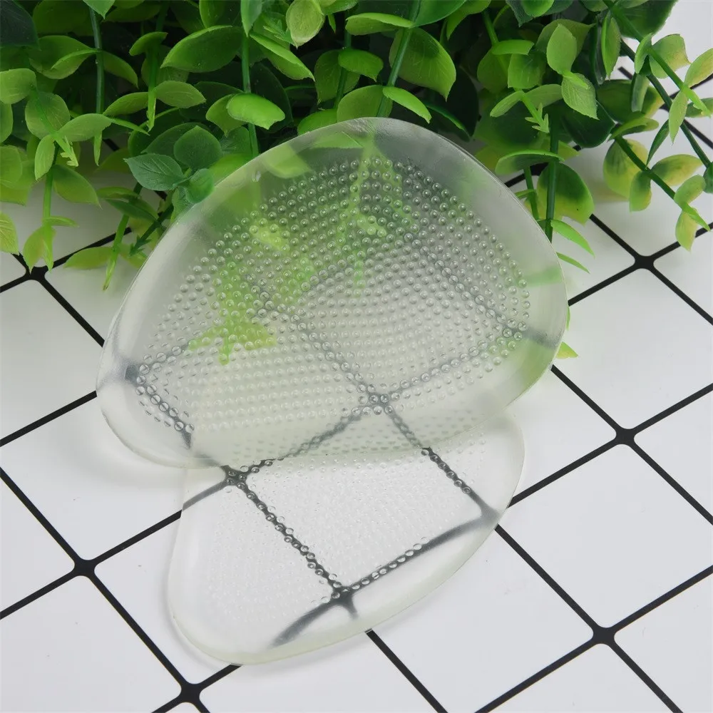 1 пара подушек для ног на высоком каблуке противоскользящая силиконовая стелька