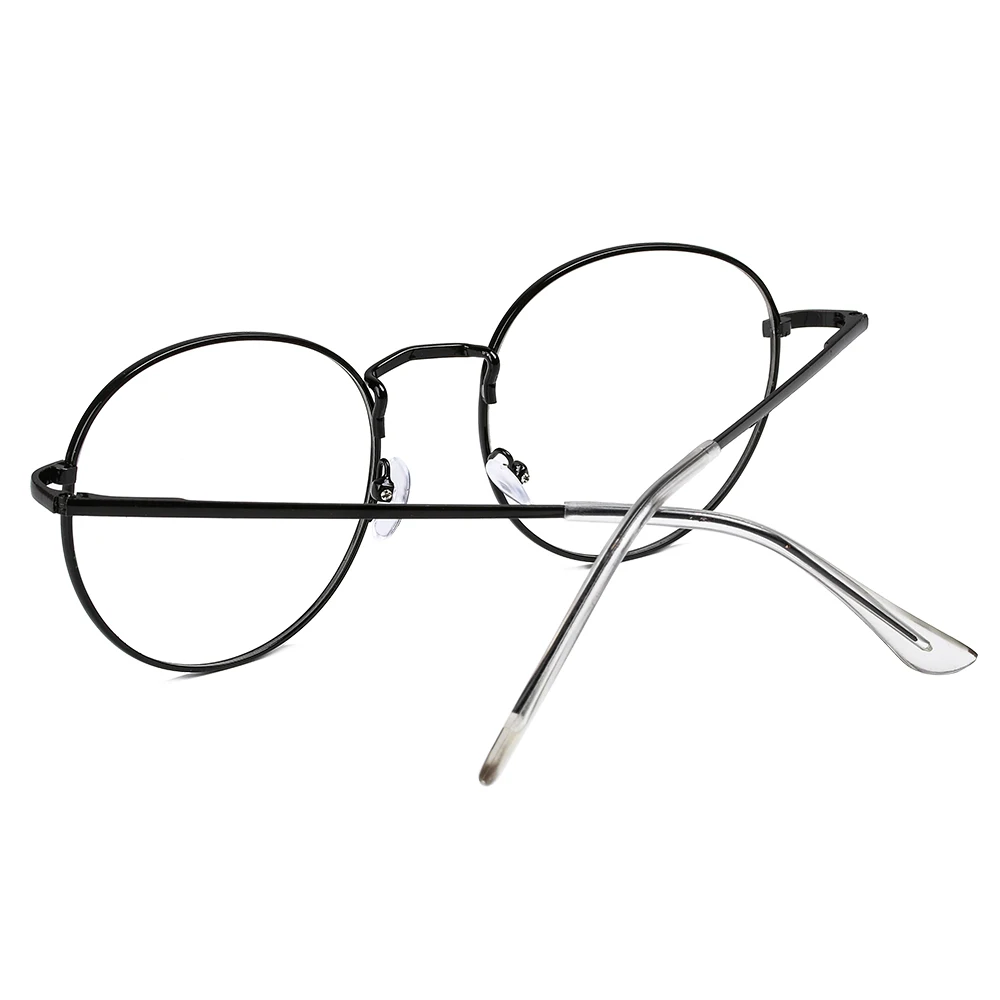Metal Reading Glasses Frame Clear Lens Men Women Classical Presbyopic Glasses Optical Spectacle Eyewear Vision Care