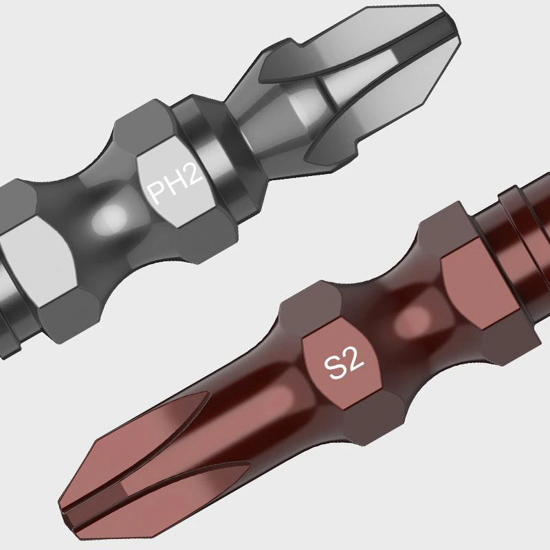 

PH2 Cross bit drill Head Screwdriver Bits Hand Tools Magnetic Screwdriver Tip Hex Shank Magnetic Electric Screw Driver