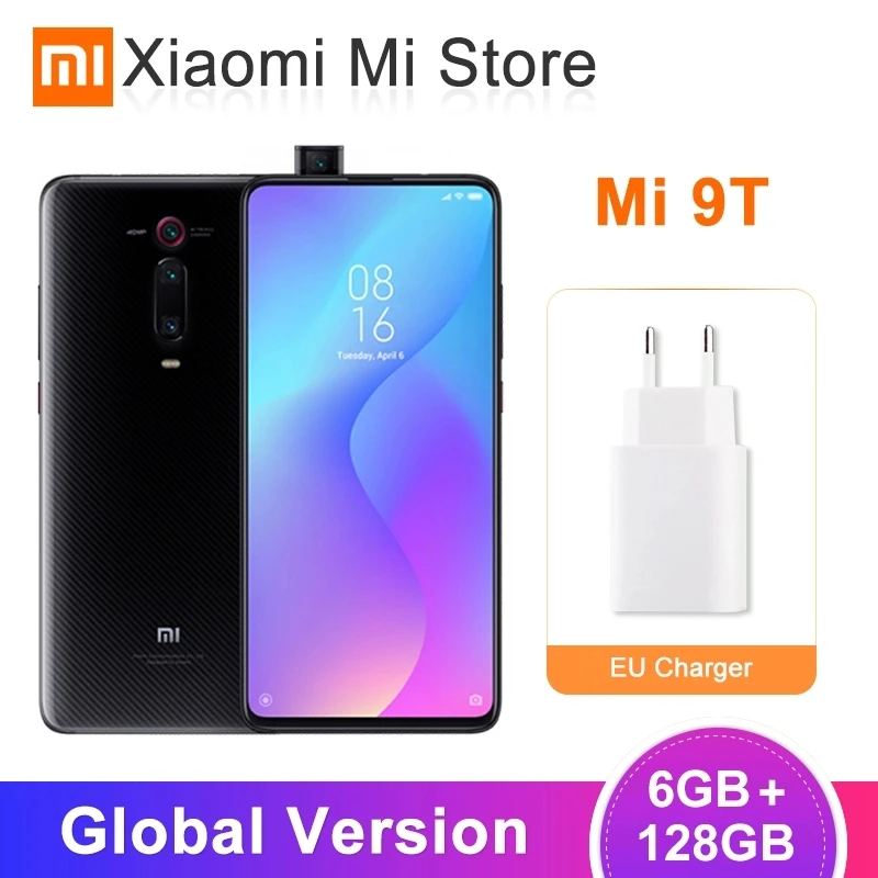 Глобальная версия Xiaomi mi 9T(красный mi K20) 6GB 128GB Snapdragon 730 48MP+ 20MP 4000mAh 6,3" NFC Смартфон
