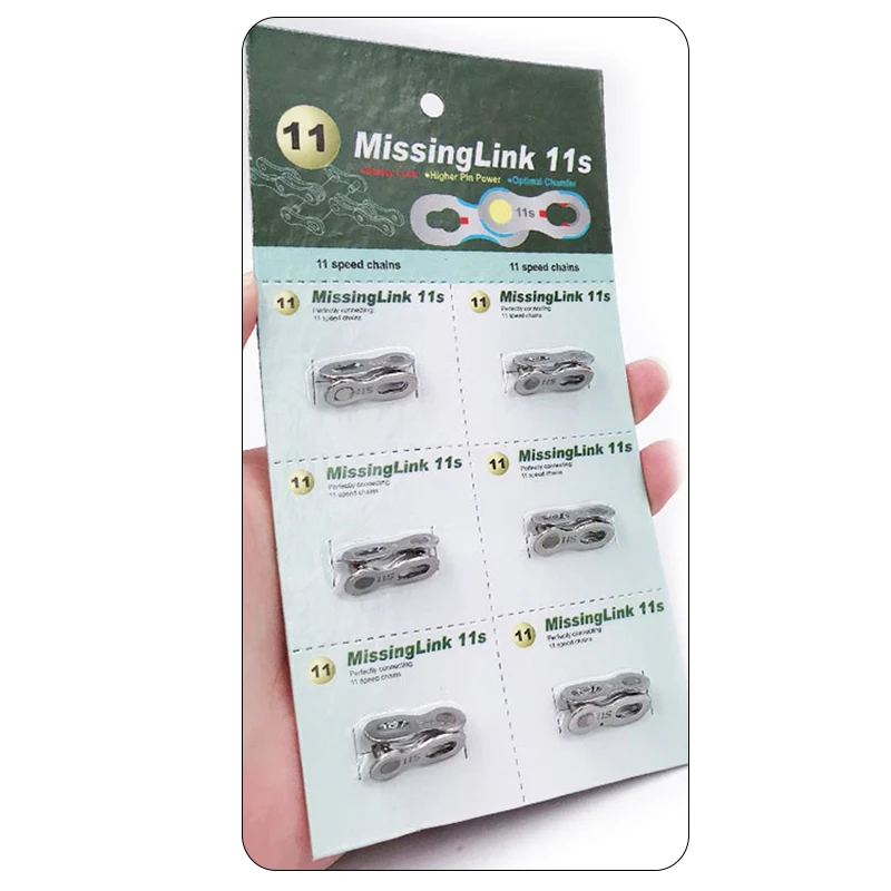 

6 Pairs Reuseable Bike Chain Buckles Links Joint Clip For 6 7 8 9 10 11 Speed Quick Link Connector MTB Road bicycle Chain tool