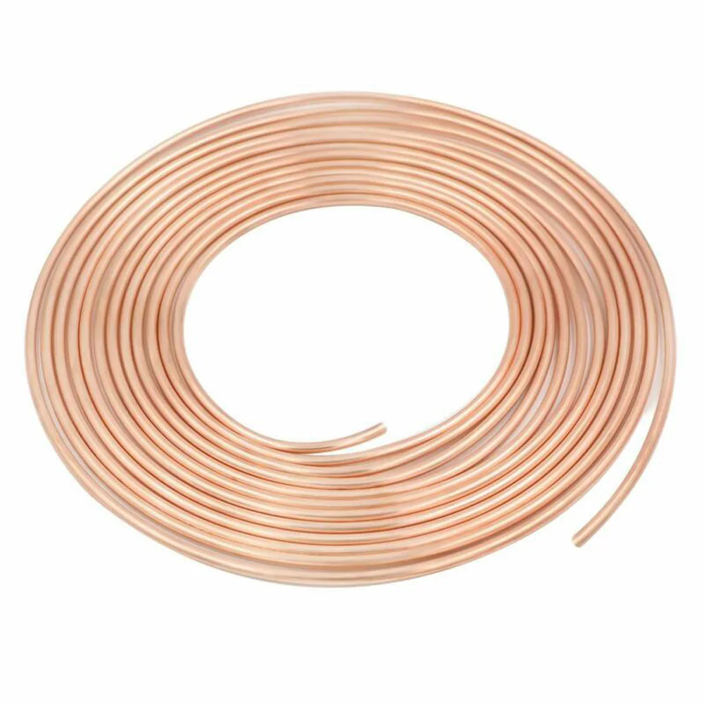 25ft Brake Line Pipe Tubing Roll Tube Coil OD Iron Copper Kit Assort Fittings Brakes Lines Accessories | Автомобили и мотоциклы