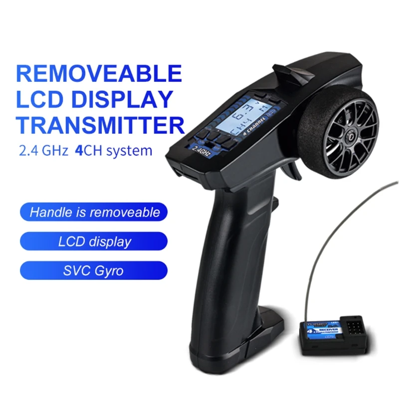 

Радиоприемник Zender R66D, P32 Turbo Racing 91803G-C, 2,4G, 4 канала