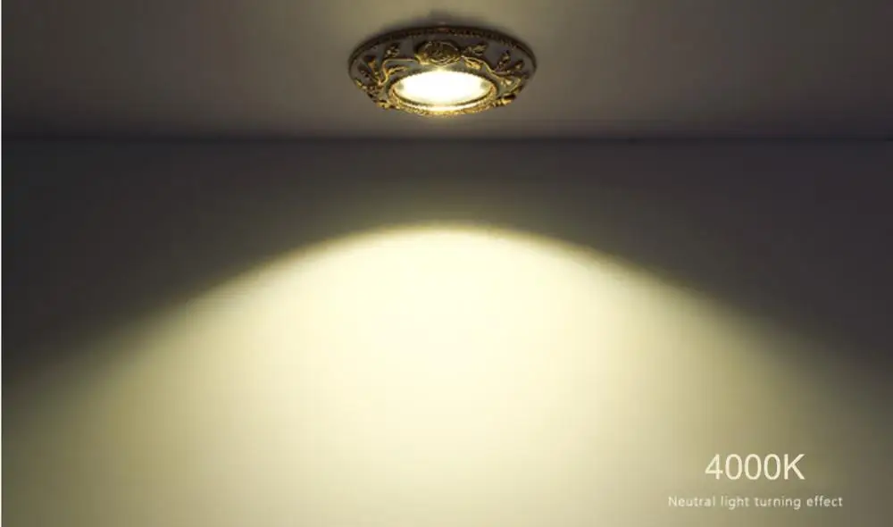 Затемнения Светодиодный точечный светильник лампа 12 Вт 5 7 9 Cob пятно Потолочные