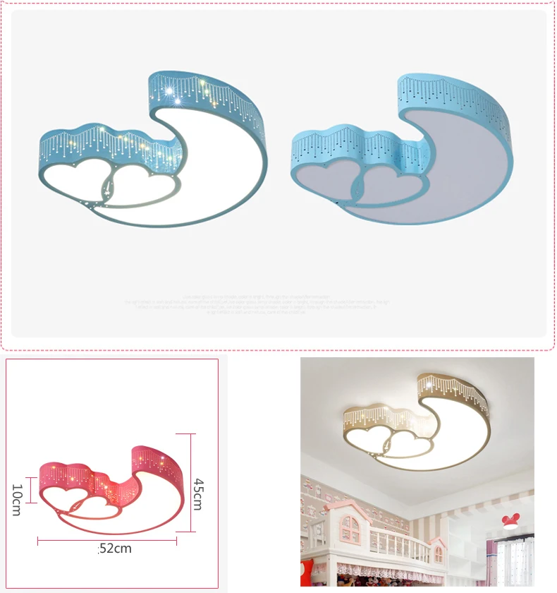 Modern Ceiling Lights for Living Room Nordic Children Room Light Kids Room Decoration Lights LED Ceiling Lamps Modern Lighting