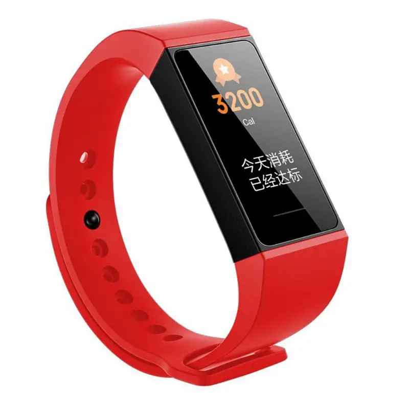 

Colorful Sport Replacement Silicone Wrist Strap Watch Band For Redmi Band Bracelet Smart Watch 1.08" Color Touch Screen