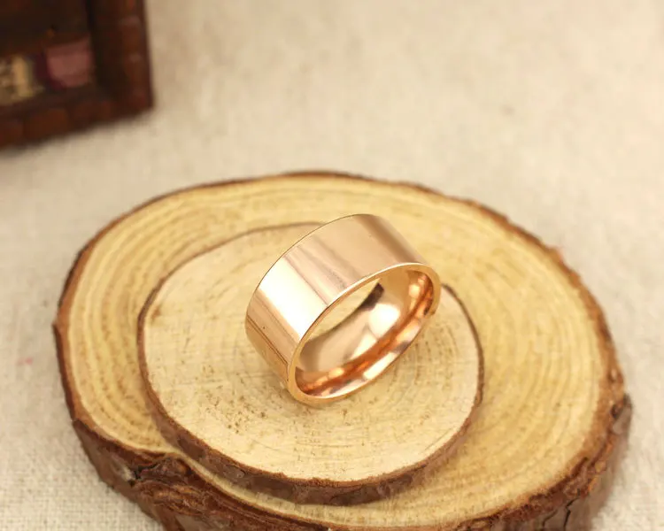 

Temperature ring fashion people titanium steel index finger ring steel index finger ring personality creative