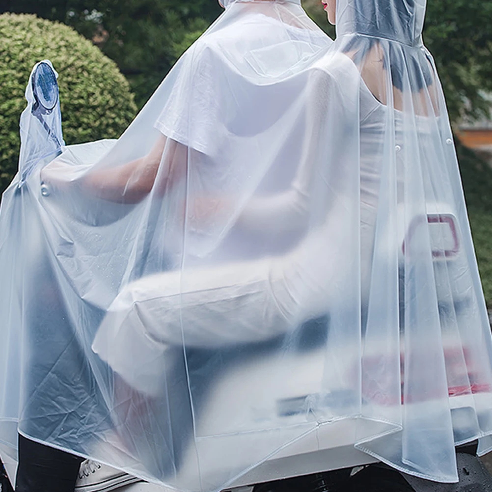 Водонепроницаемый дождевик с капюшоном для мужчин и женщин пончо езды на