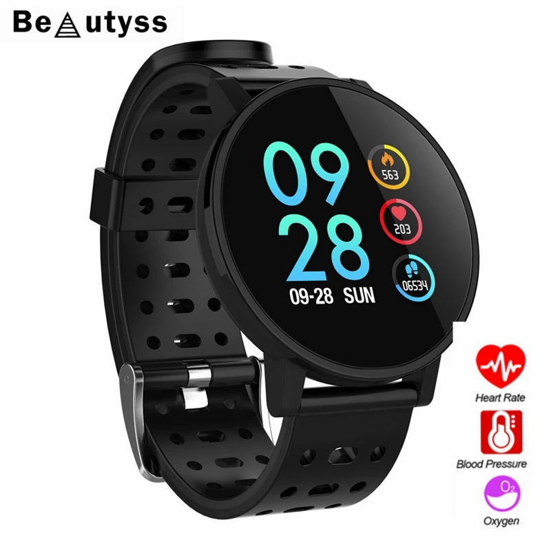Смарт-часы Beautyss T3 для IOS и Android мужчин женщин кислородное кровяное давление IP67